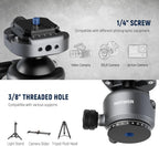 Neewer 10104308 GM41 Low Profile Ball Head