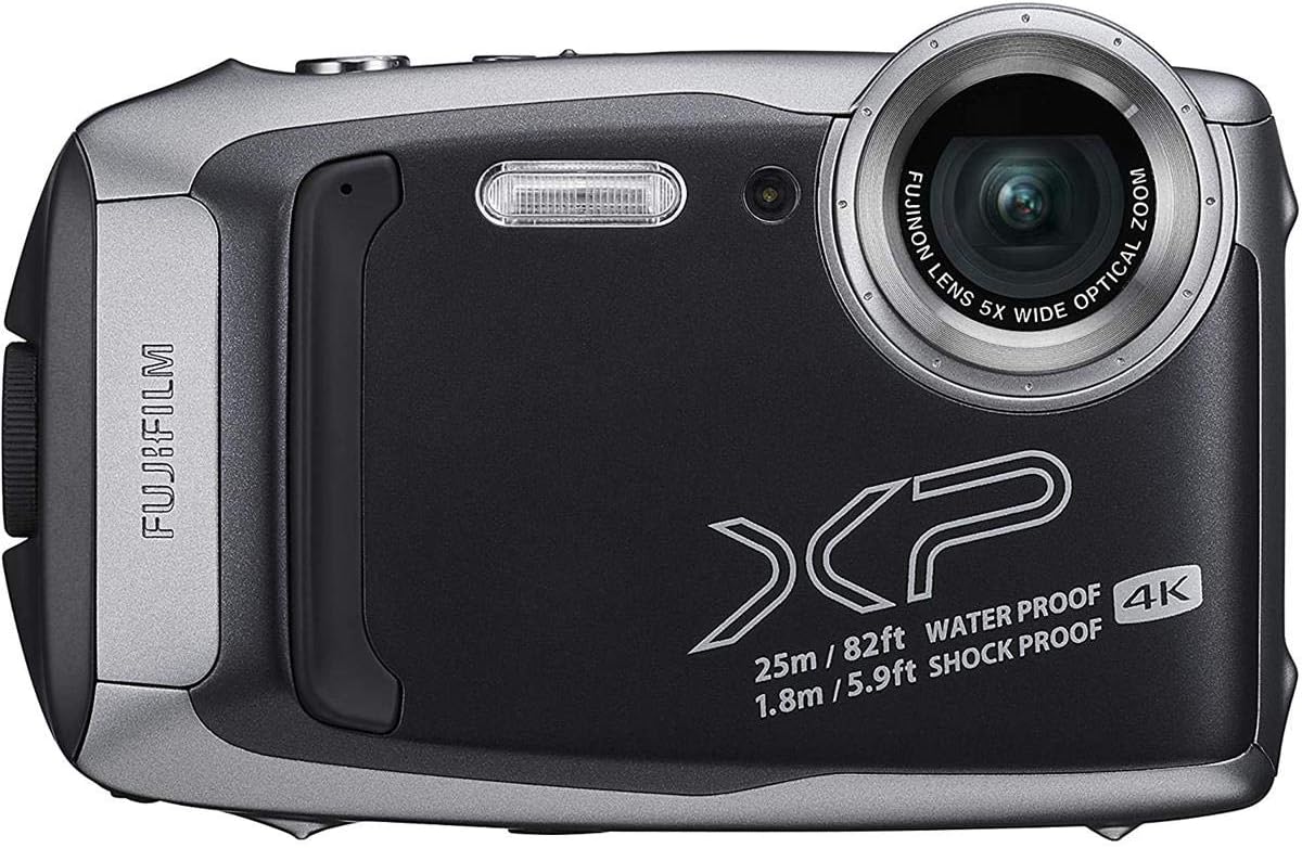 Fujifilm XP140DS FinePix Waterproof Digital Camera Silver
