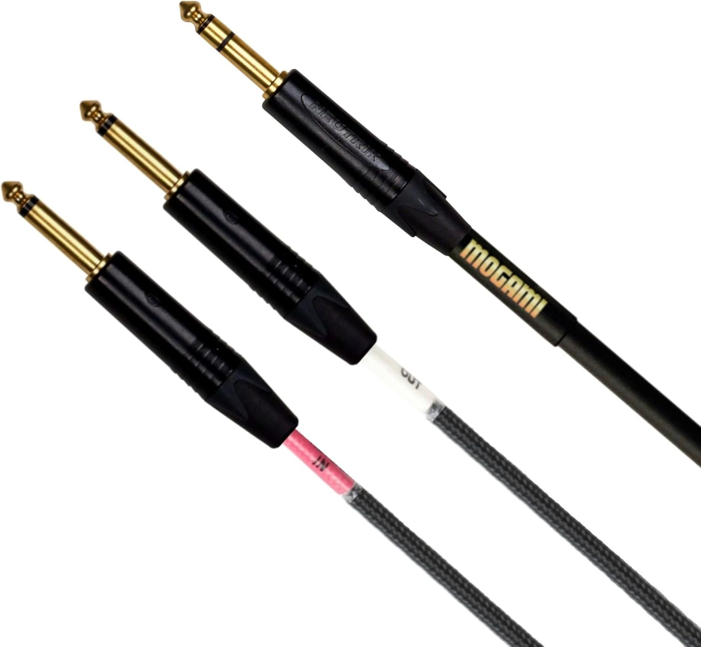 Mogami GOLD INSERT TS-02 1/4" TRS to Dual TS Insert Cable