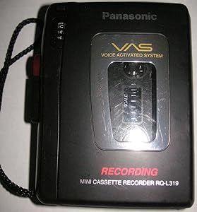 Panasonic 4330372553 RQ-L319 Portable Cassette Recorder