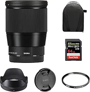 Sigma 16mm f/1.4 DC DN Contemporary Lens EF-M — main product image