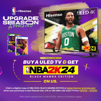 Hisense 65U8K 65-Inch Mini-LED ULED 4K Smart TV (Renewed)