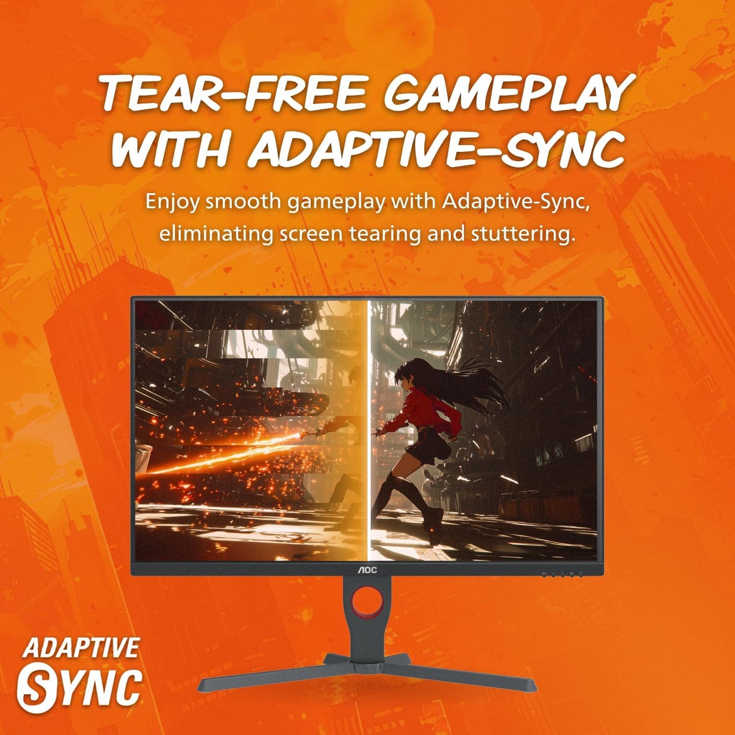 AOC Q27G10ZE 27" QHD 260Hz 0.5ms Gaming Monitor