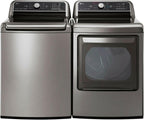 LG WT7300CV 5.8 cu.ft Top Load Washer TurboWash Graphite Steel