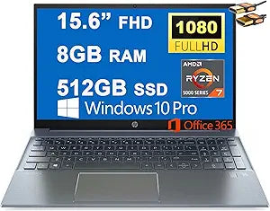 HP Pavilion 15 Ryzen 7 Business Laptop USB-C
