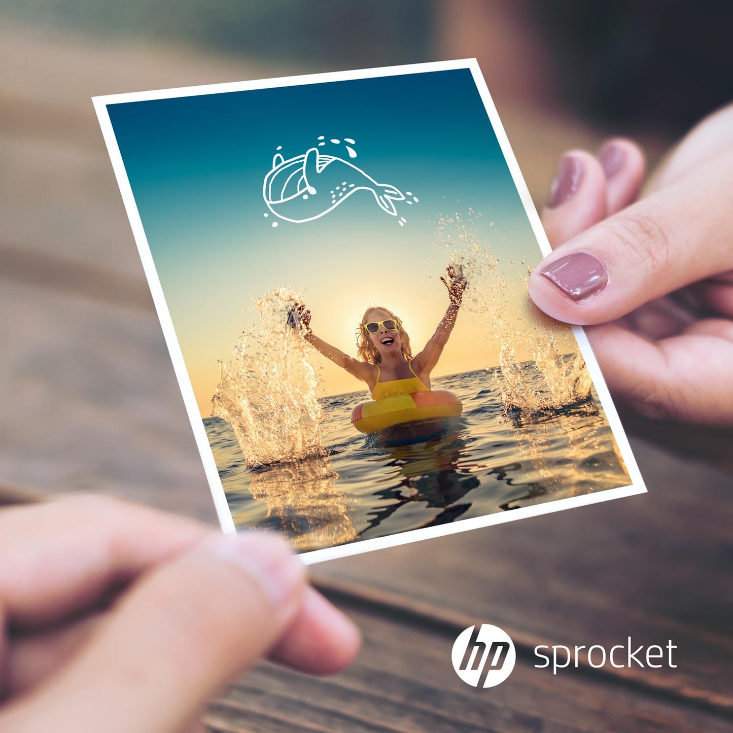 HP AMZHPZ3XK300 Sprocket Zink 3.5x4.25 Photo Paper 300-Pack