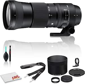 Sigma 745-101 150-600mm Canon EF Deluxe Lens Bundle