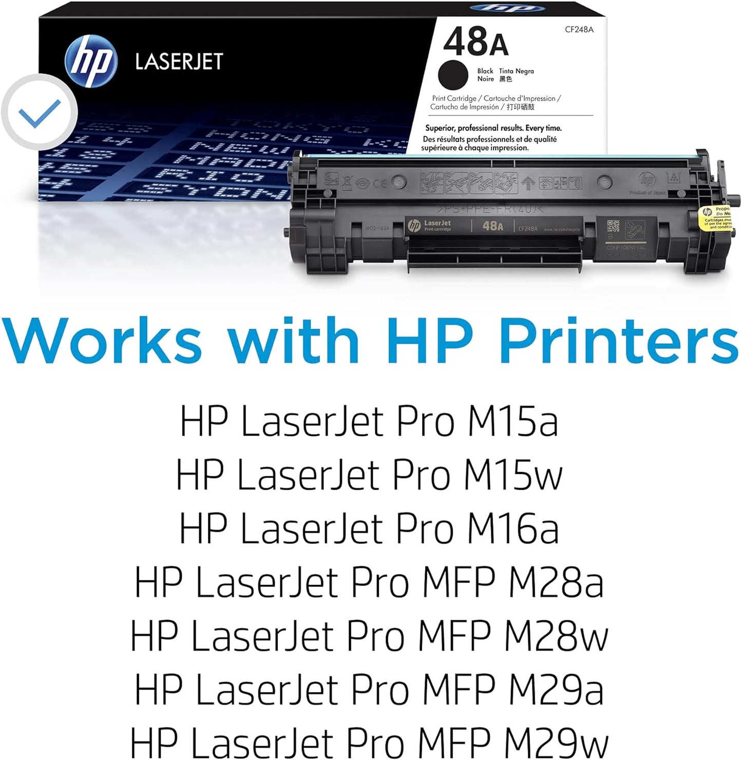 HP CF248A 48A Black Toner Cartridge