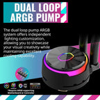 Cooler Master MLY-D36M-A23PZ PL360 FLUX AIO CPU Cooler