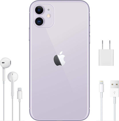 Apple iPhone 11 64GB Purple (Cricket Wireless, Renewed)