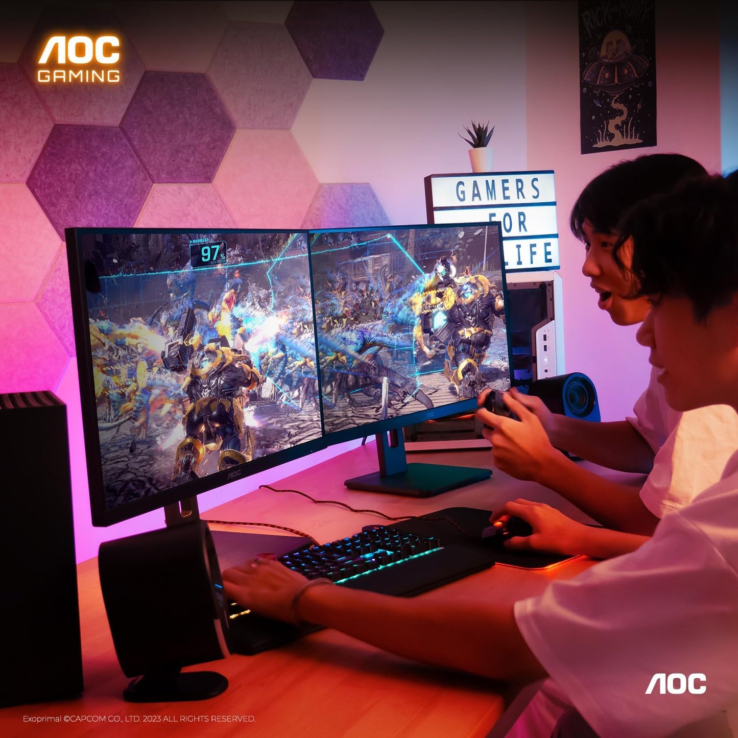AOC 27G15 27-Inch FHD 180Hz Gaming Monitor