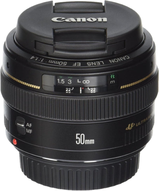 Canon 50mm f/1.4 USM Renewed EF Lens