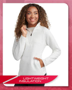 Spyder Women's Quarter Zip Active UPF 30+ Sweatshirt