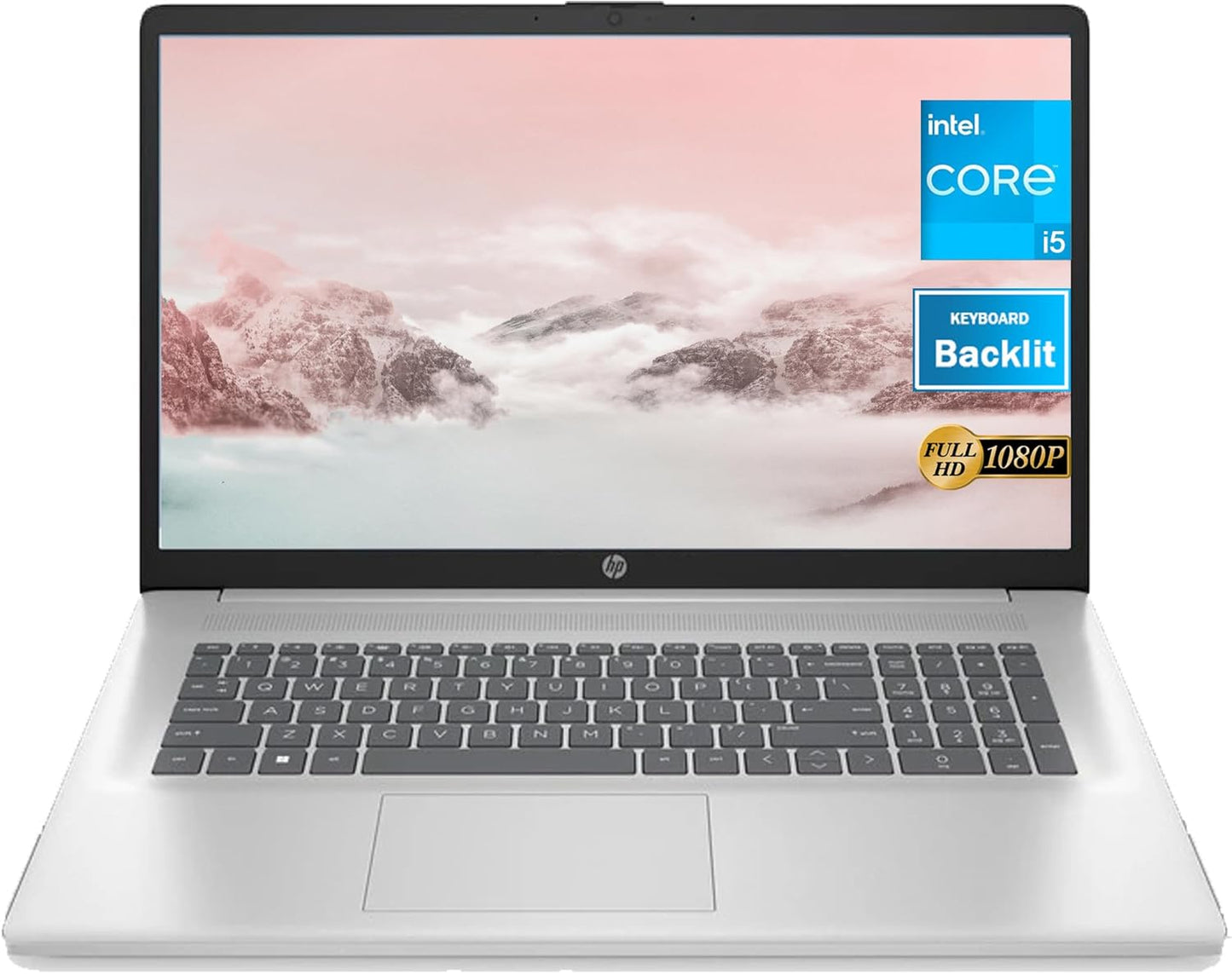 HP 17 Laptop i5-1235U 32GB 1TB SSD 17.3" FHD Renewed