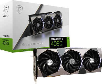 MSI G4090SX24 GeForce RTX 4090 SUPRIM X 24GB GPU