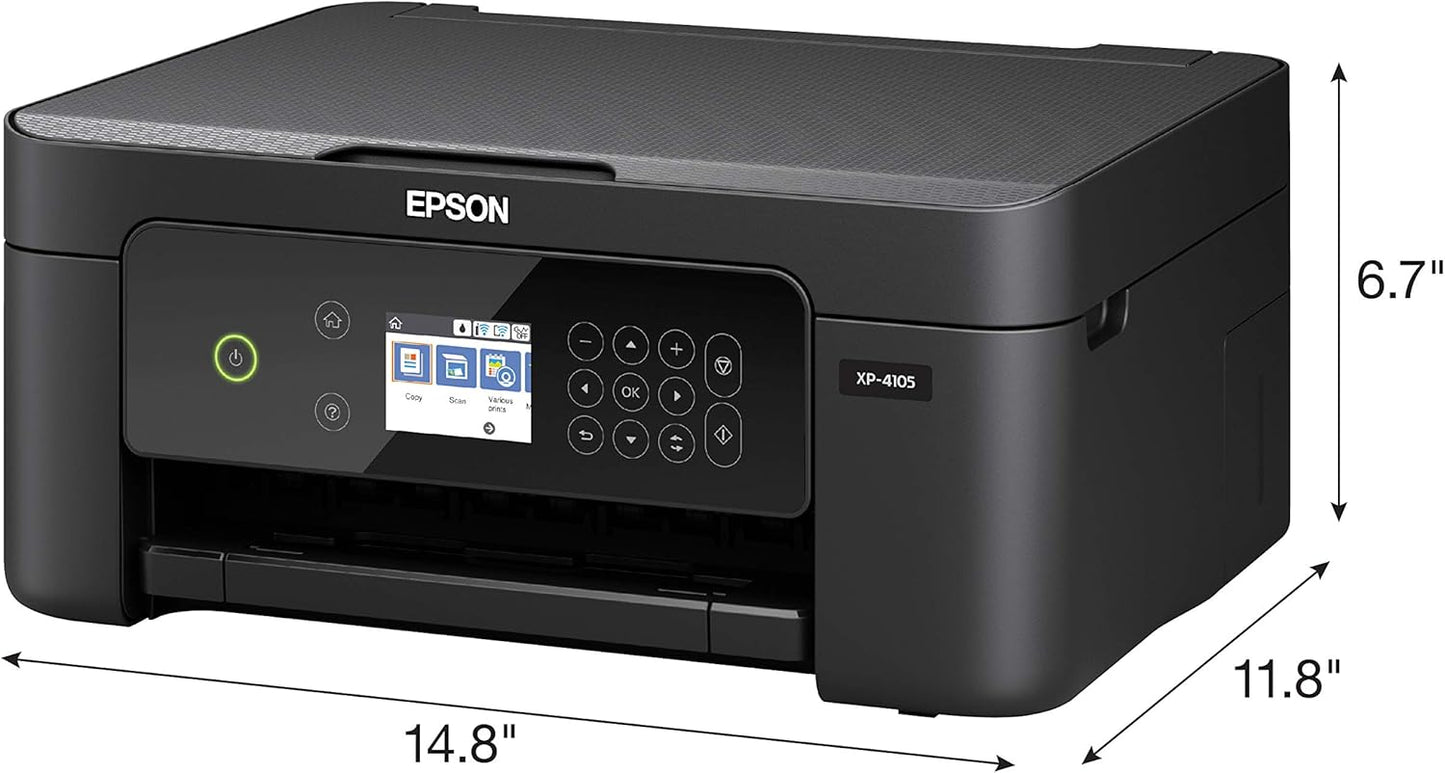 Epson XP-4105 Wireless Color Inkjet Printer All-in-One