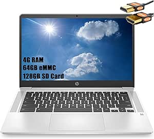 HP Chromebook 14 Pentium Silver HD Display — main product image