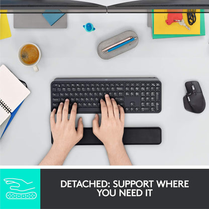 Logitech 956-000001 MX Palm Rest - Ergonomic Keyboard Support