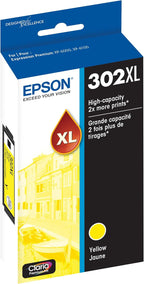 Epson T302XL420-S 302 High Capacity Yellow Ink Cartridge