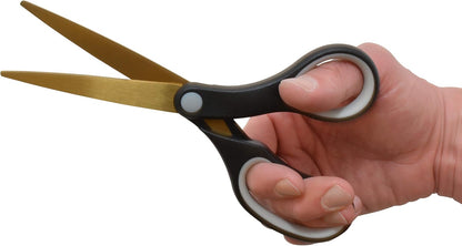 Westcott 55847 8-Inch Titanium Scissors Office Home (2 Pack)