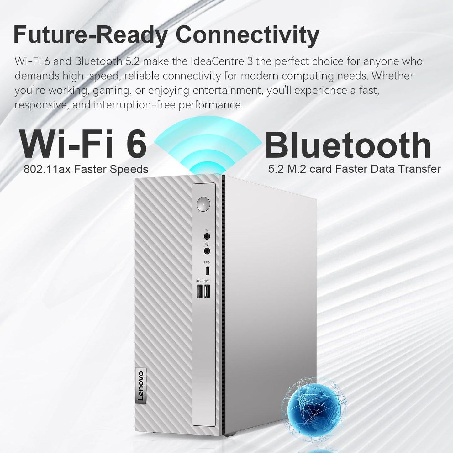 Lenovo 90VT IdeaCentre 3 i5 Desktop + Power Bank