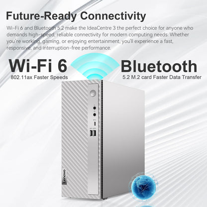 Lenovo 90VT IdeaCentre 3 i5 Desktop + Power Bank