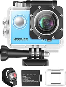 Neewer 10098104 G1 4K 12MP Waterproof Action Camera