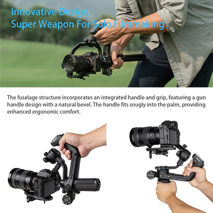 FeiyuTech SCORP 2 3-Axis Gimbal Stabilizer AI Tracking