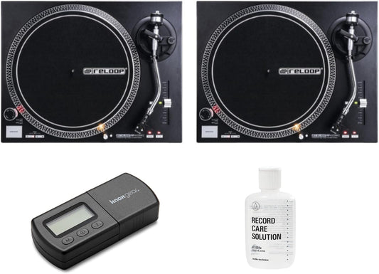 Reloop RP4000MK2 Turntable Pair with Accessories