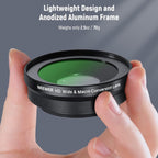 NEEWER LS-30 40.5mm Wide Angle Lens - ZV-1F & ZV-E10