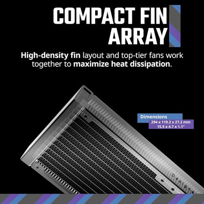 Cooler Master MLW-D36M-A18PA-R1 360mm AIO Liquid CPU Cooler