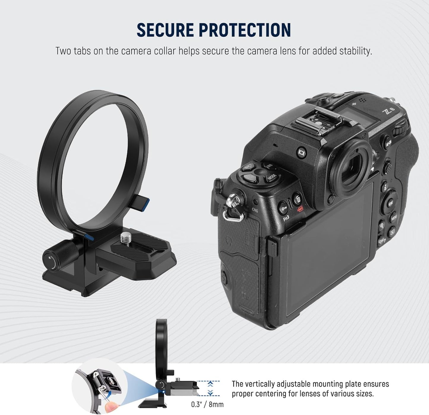 Neewer CA058 Rotatable Nikon Z Mount Plate