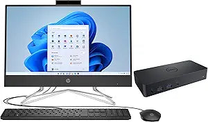 HP 22-df10266t All-in-One PC with D6000 Dock