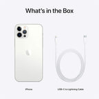 Apple MGLP3LL/A iPhone 12 Pro: 128GB, Silver [Locked] with Plan