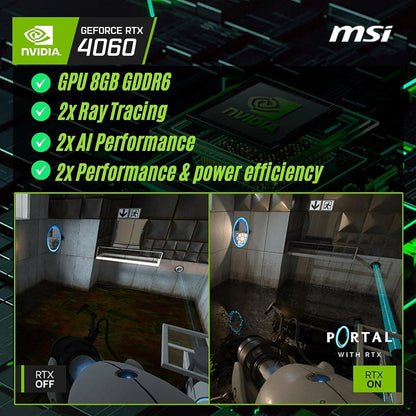 MSI Cyborg 15 A12VF i7 RTX 4060 1TB SSD Gaming Laptop