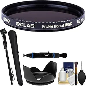 Hoya K-107202-02 77mm Solas IRND Filter Kit - 3-Stop