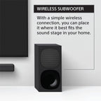 Sony 65 Inch X80K 4K Ultra HD LED Smart Google TV & Soundbar
