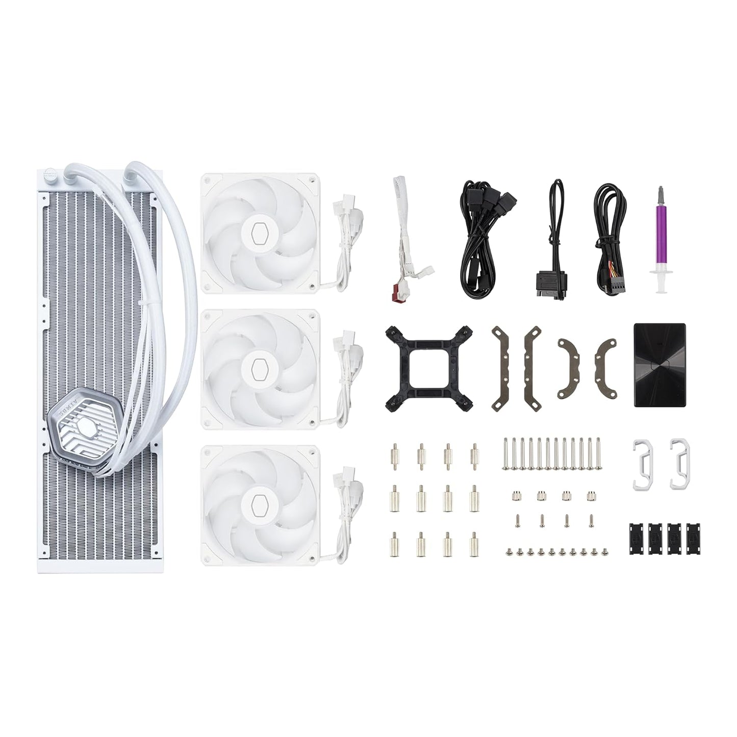 Cooler Master MLX-D36M-A25PZ-RW 360 Atmos White AIO Liquid CPU Cooler