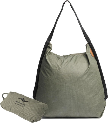 Peak Design BPT-SG-1 Packable Shopping Tote Bag Sage