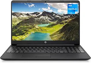 HP 15 Laptop 15.6" HD Intel Pentium 256GB SSD