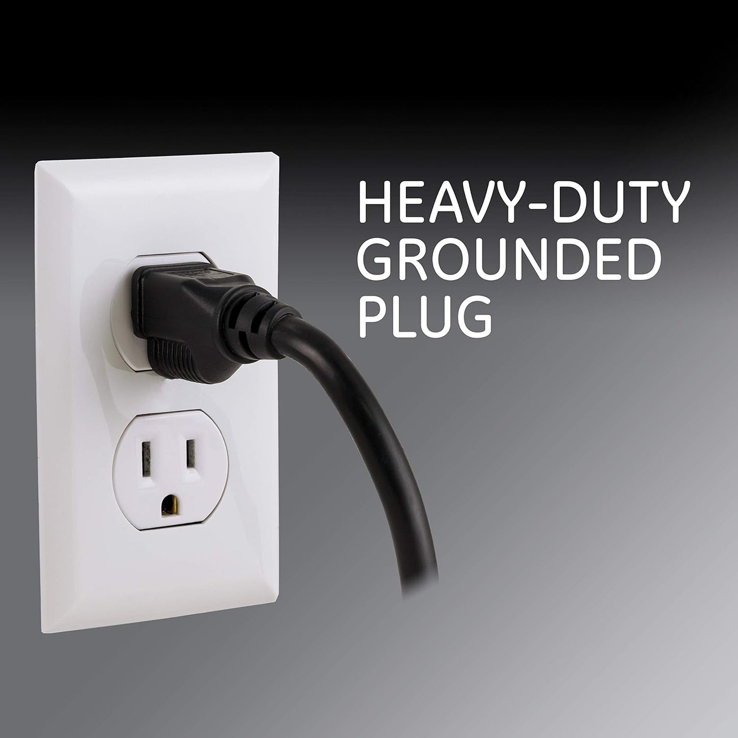 GE 47224 6-Outlet Surge Protector 3ft Cord