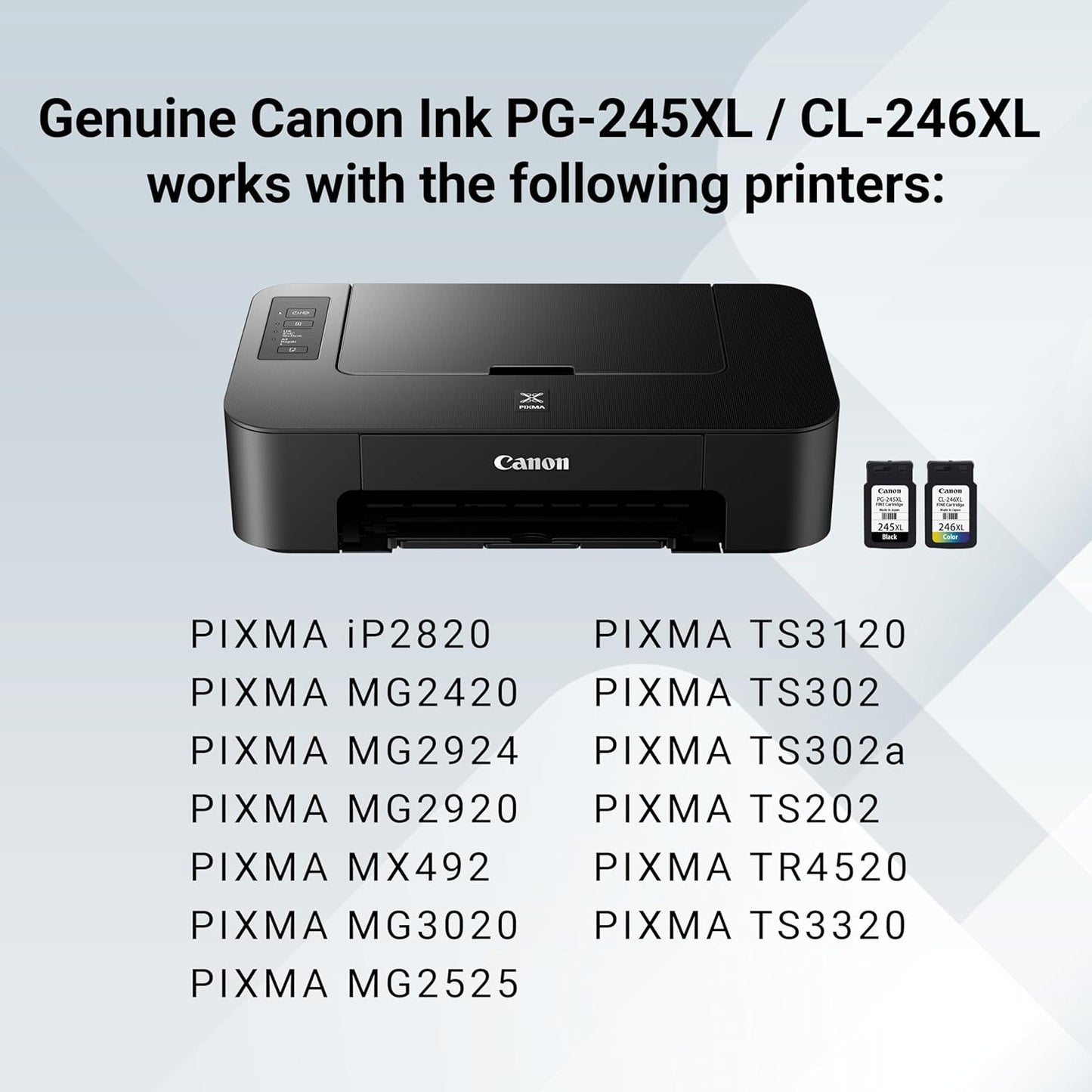 Canon PG-245/CL-246 XL Ink Cartridge Value Pack