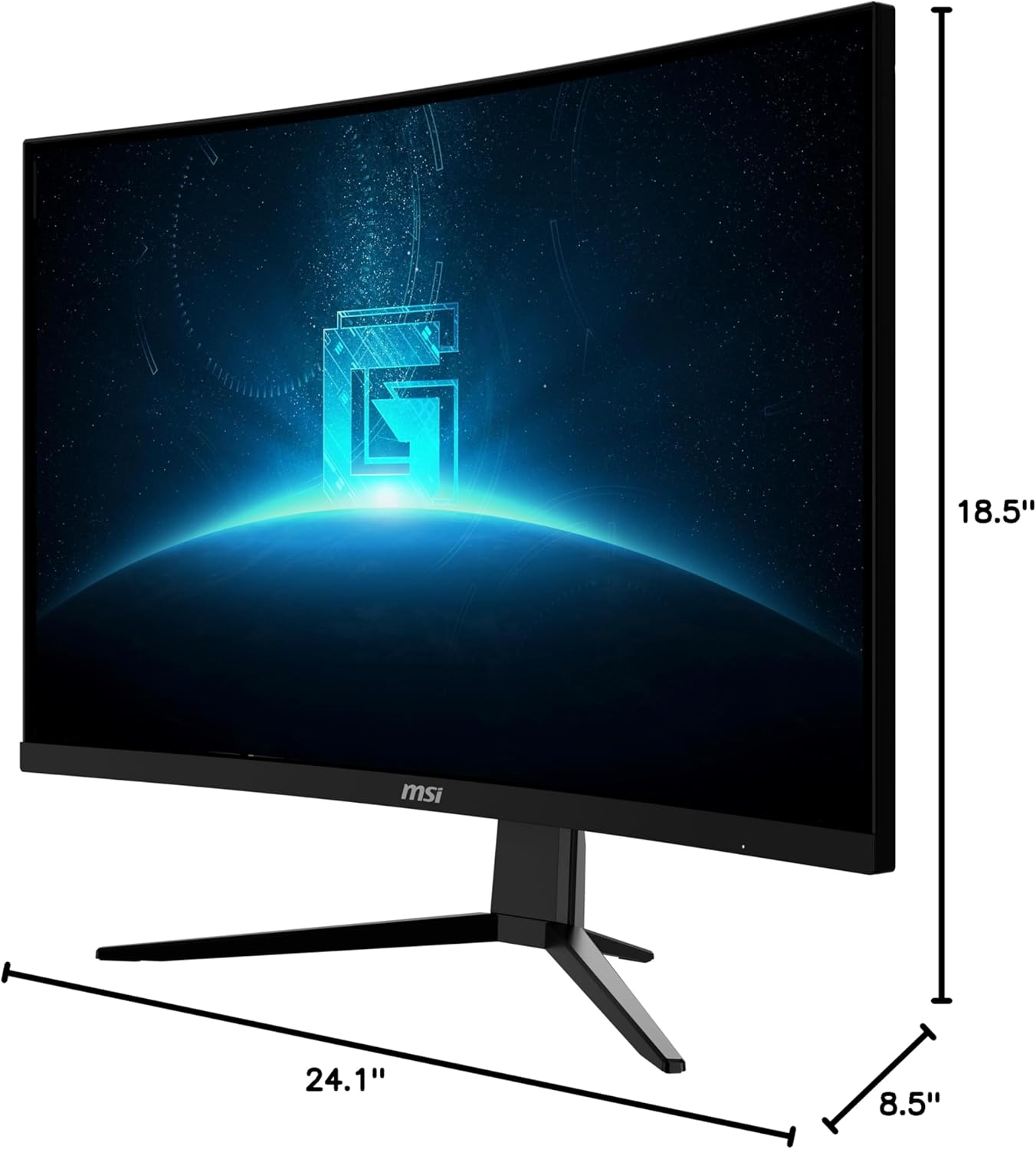 MSI G27C3F 27" 180Hz Curved Gaming Monitor FHD 1ms FreeSync
