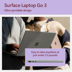 Microsoft XK1-00001 Surface Laptop Go 3 Platinum