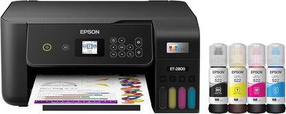 Epson ET-2800 Black EcoTank - Wireless All-in-One Printer