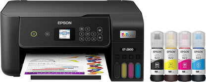Epson EcoTank ET-2850 Wireless Color All-in-One Printer