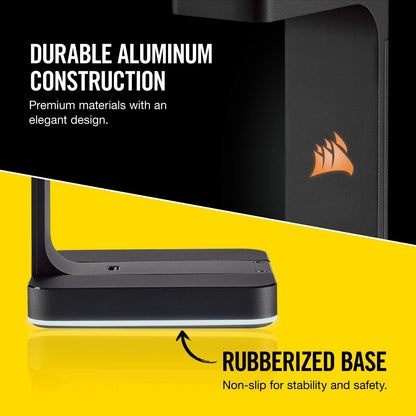 Corsair CA-9011167-NA ST100 RGB Premium Headset Stand