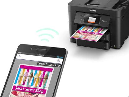 Epson WF-3733 WorkForce Pro Wireless Inkjet Printer