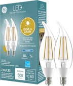 GE 93121491 LED+ Dusk to Dawn CA11 Bulbs 2-Pack
