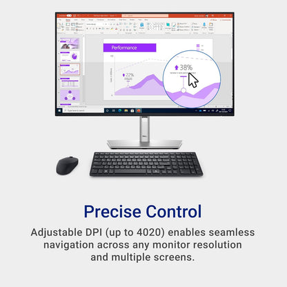 Dell KM5221W Pro Wireless Keyboard and Mouse Combo